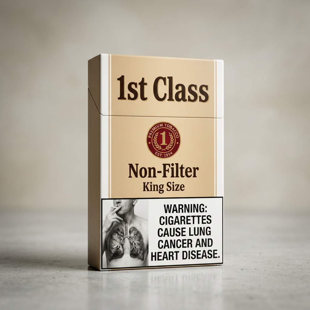 buy 1st Class Non-Filter Kings Box of 10 packs