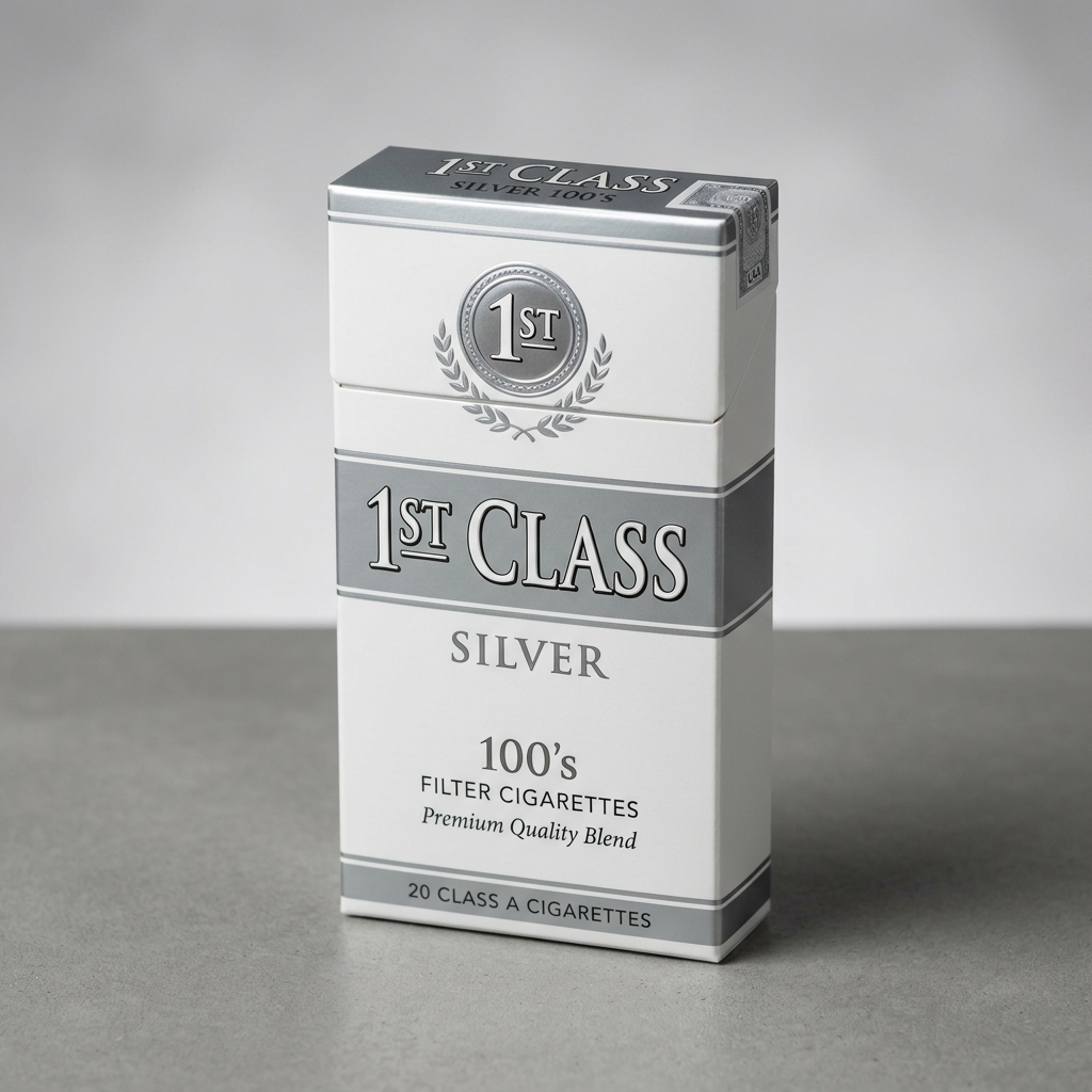 buy 1st Class Silver 100s Box of 10 packs