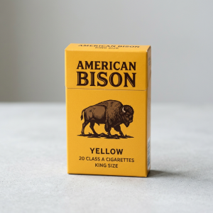 American Bison Yellow King Box of 10 packs
