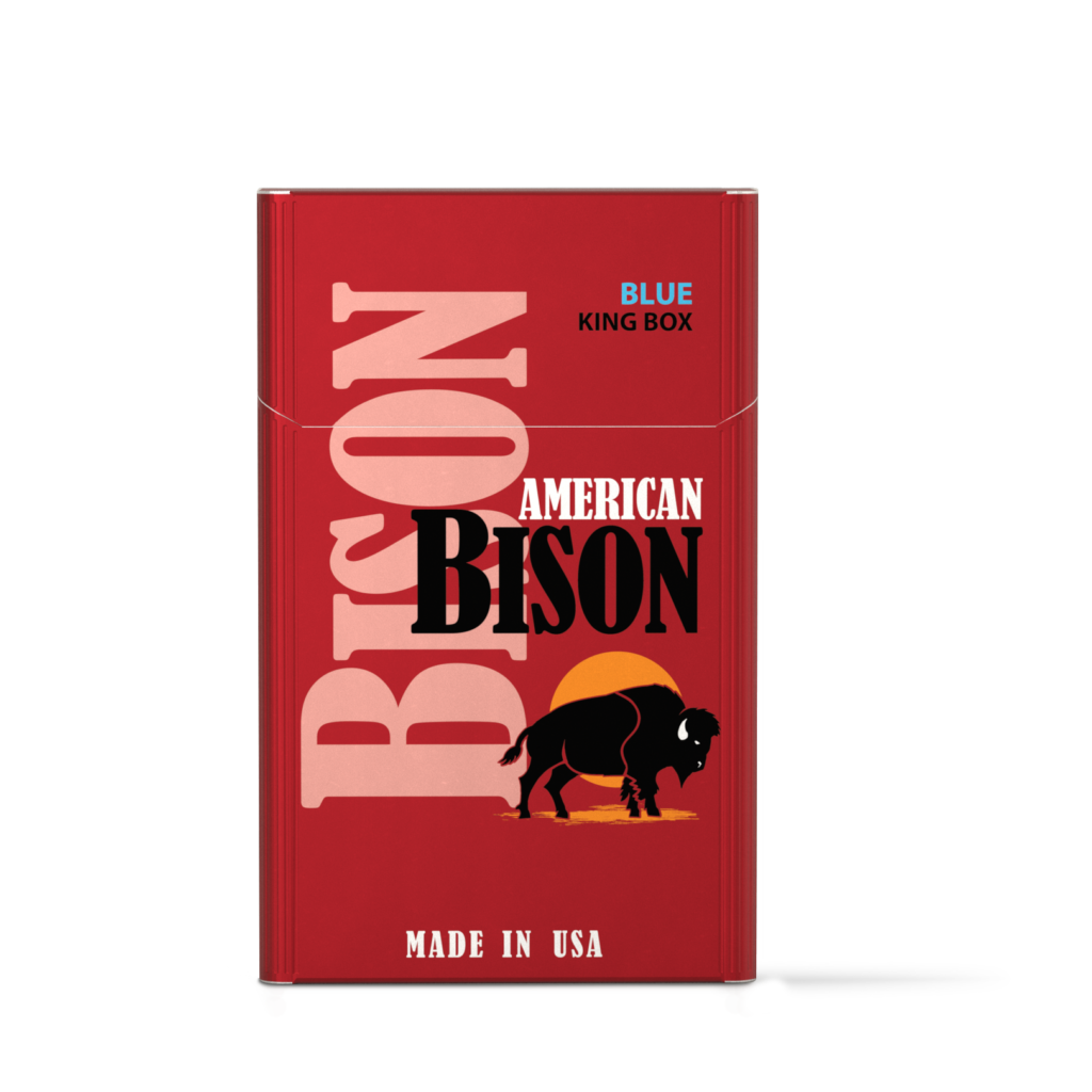 AMERICAN BISON FULL FLAVOR BOX OF 10 PACKS - Hello Cigarettes