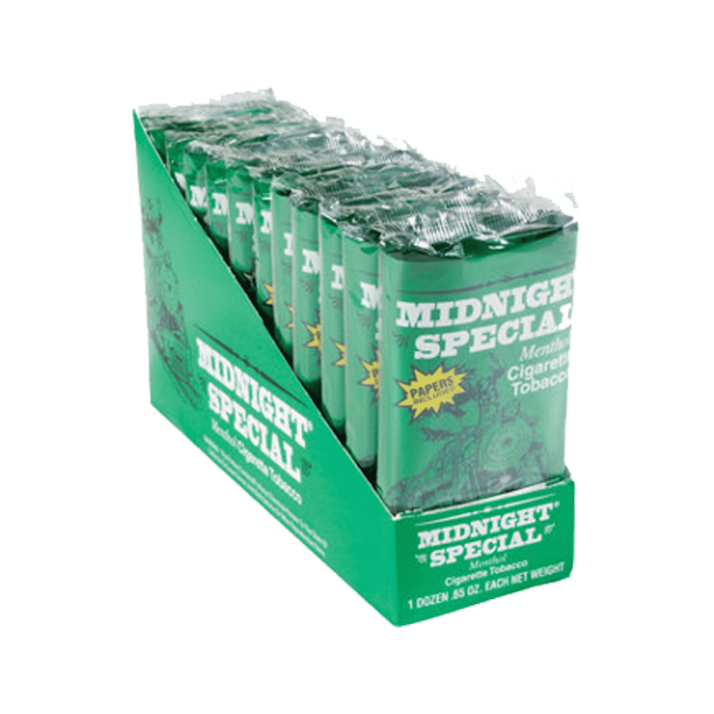 Midnight Special Menthol .65 oz. Pouch Hello Cigarettes