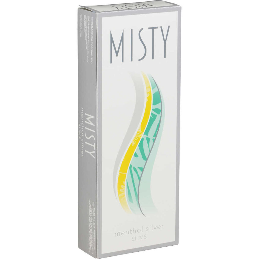 Misty Blue 100 Box of 10 Packs Hello Cigarettes