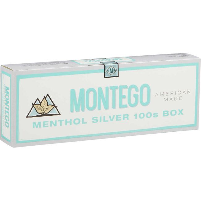 Montego, Menthol Gold Kings Box of 10 packs Hello Cigarettes